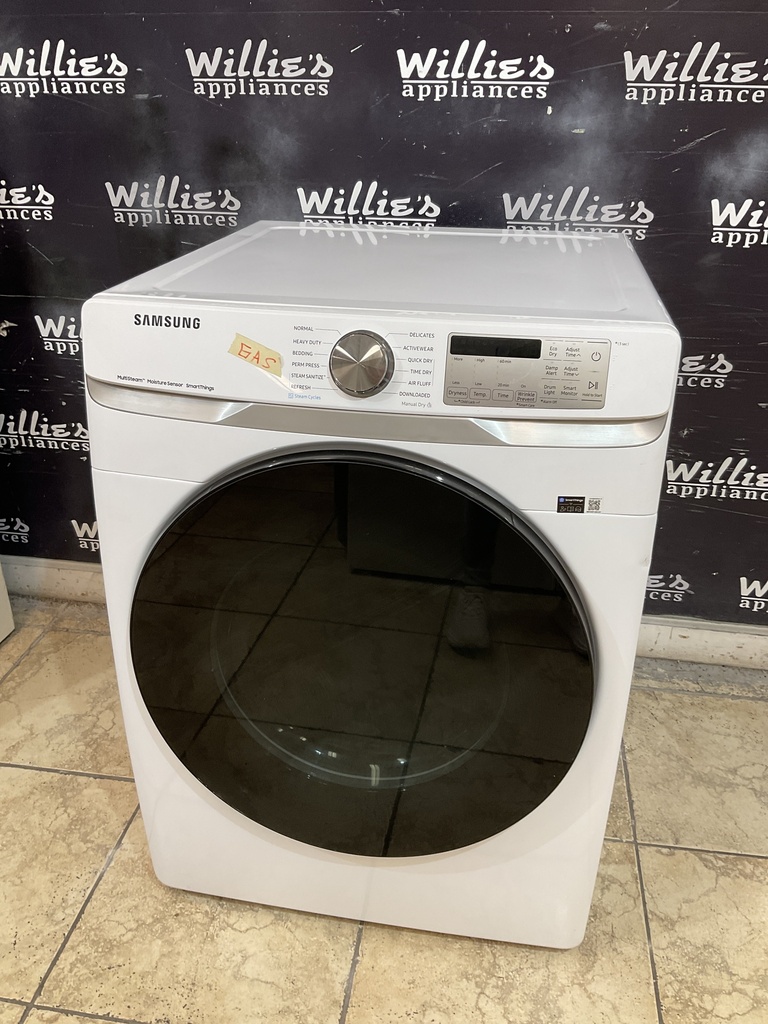 Samsung Natural Gas Dryer 27inches (white) 