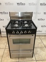 Summit Natural Gas Stove 24inches (Stainless Steel) 
