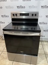 Whirlpool Electric Stove 220volts (40/50 AMP) 30inches {no cord } (stainless steel ) 