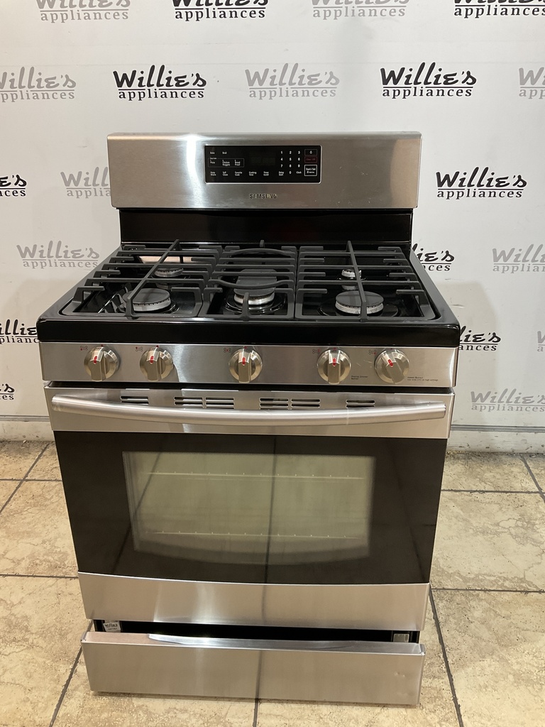 Samsung Natural Gas Stove 30inches (Stainless Steel) 