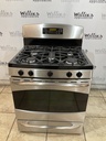 Ge Natural Gas Stove 30inches (Stainless Steel) 