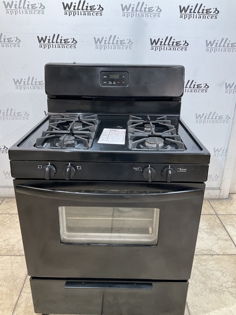 Frigidaire Natural Gas Stove 30inches (Black) 