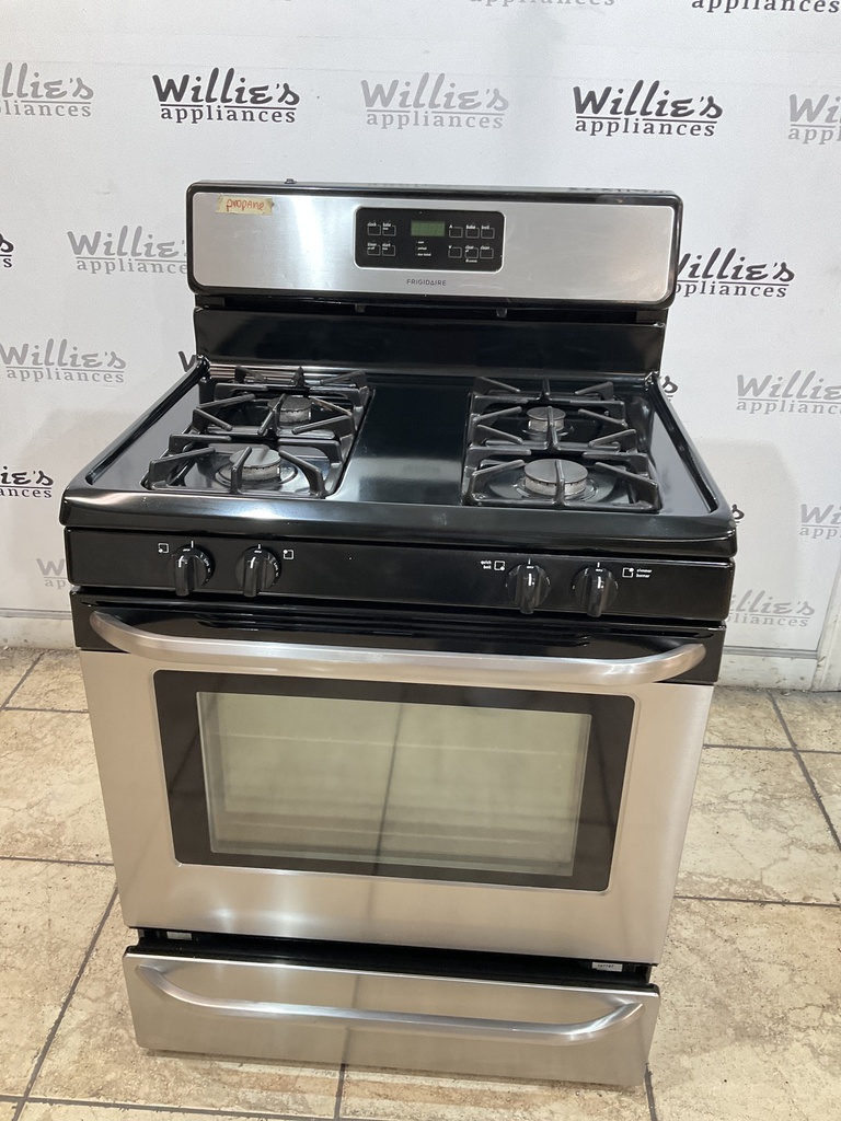 Frigidaire Gas Propane Stove 30inches (Stainless Steel)
