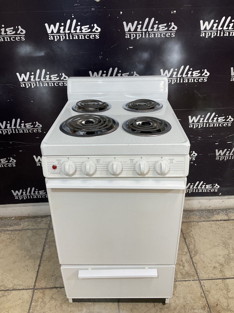 Premier Electric Stove 20inches {3 prong} (White) 