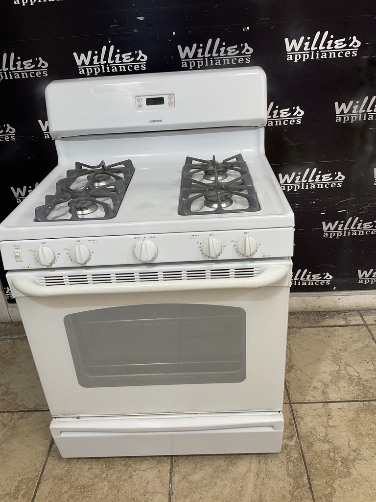 Hotpoint Natural Gas Stove 30inches (white) 