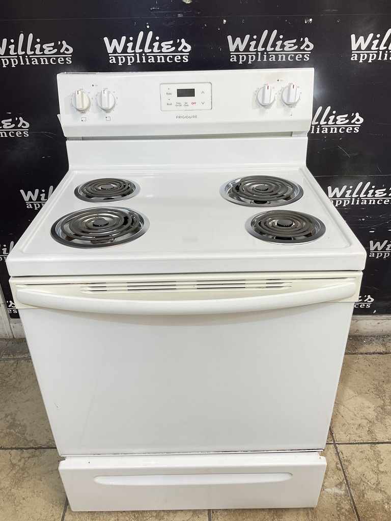Frigidaire Electric Stove 220volts (40/50 AMP) 30inches {3 prong} (white) 