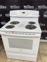 Ge Electric Stove 220volts (40/50 AMP) 30inches {3 prong} (White) 