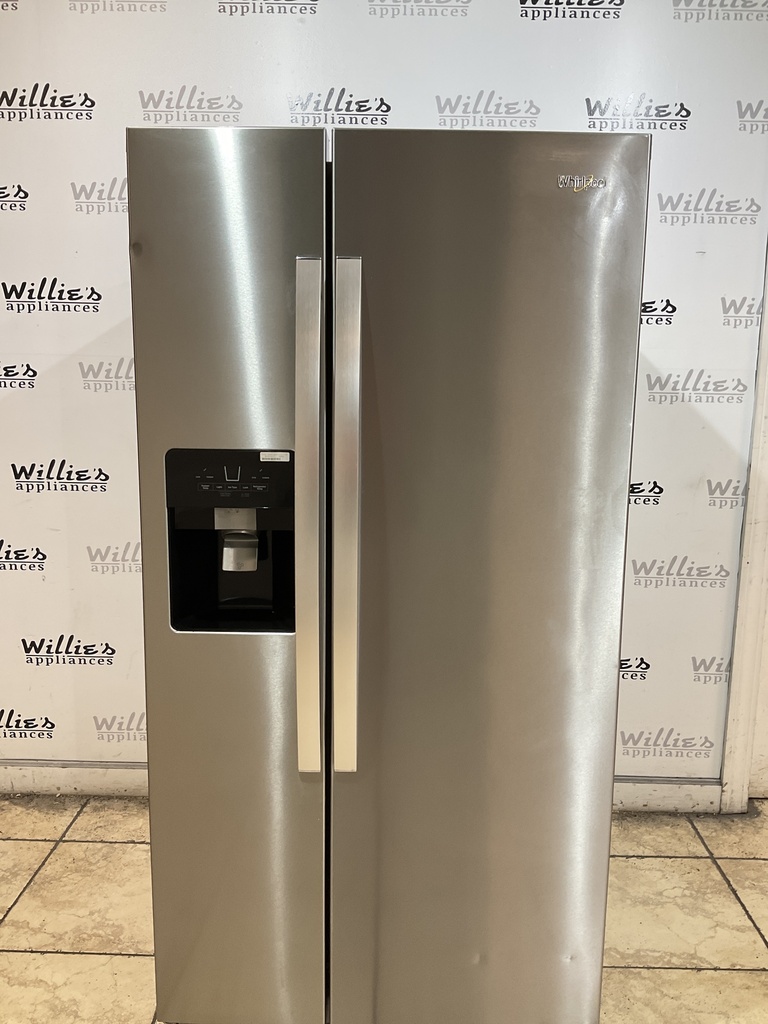 Whirlpool Refrigerator Side By Side 33x67 (Stainless Steel) 