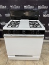 Hotpoint Natural Gas Stove 30inches (White/black) 