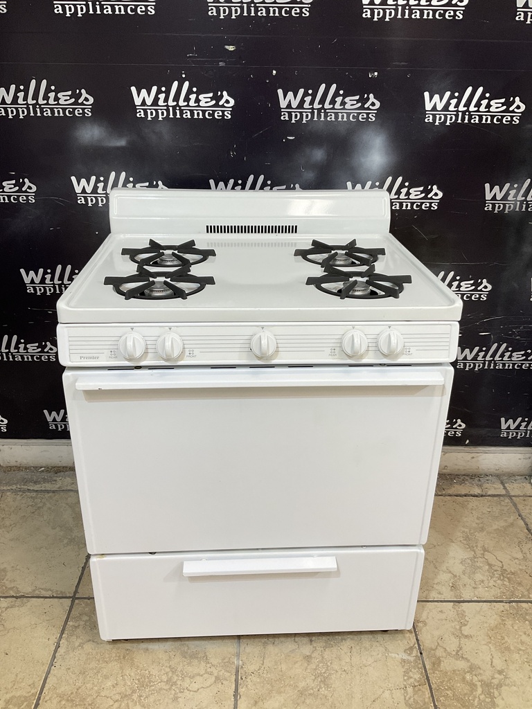 Premier Natural Gas Stove 30inches (White) 
