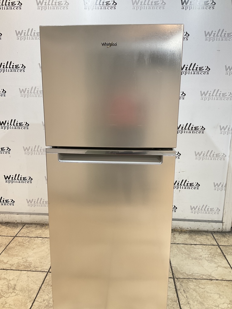 Whirlpool Refrigerator Top and Bottom 24x61 1/2” (Stainless Steel) 