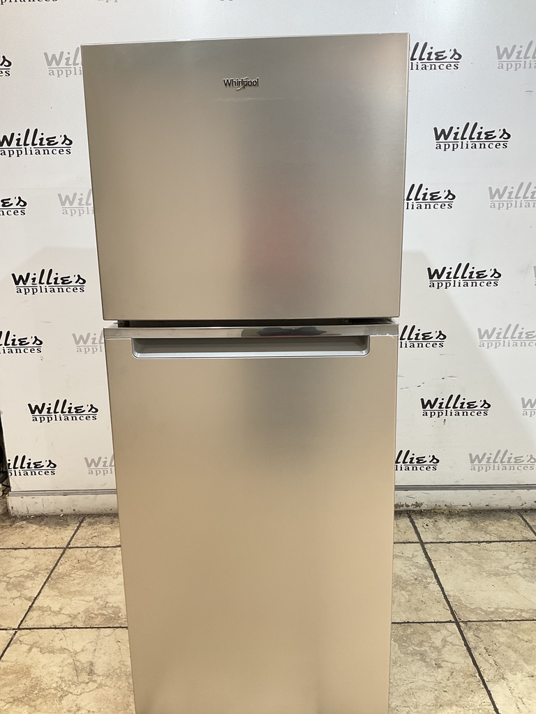 Whirlpool Refrigerator Top and Bottom 24x61 1/2” (Stainless Steel) 