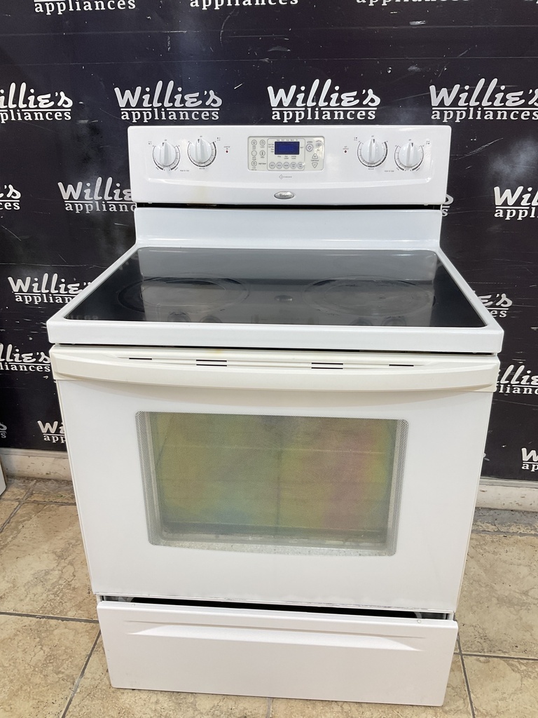 Whirlpool Electric Stove 220volts (40/50 AMP) 30inches {no cord} (white) 