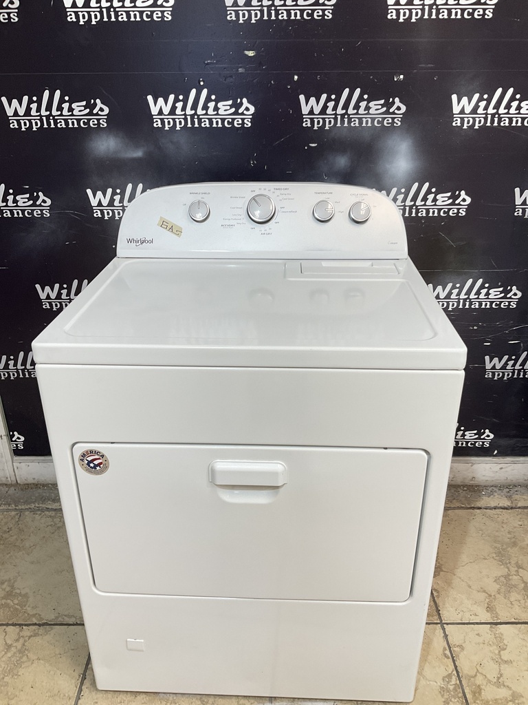 Whirlpool Natural Gas Dryer 29inches (white)