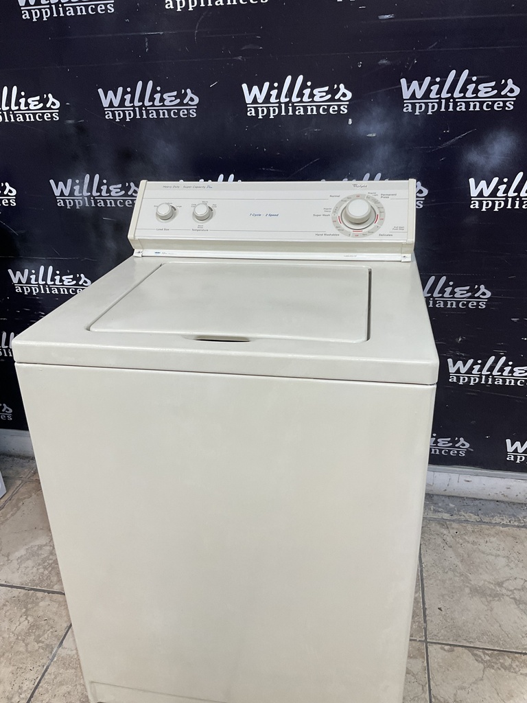 Whirlpool Washer Top-load 27inches (Bisque) 