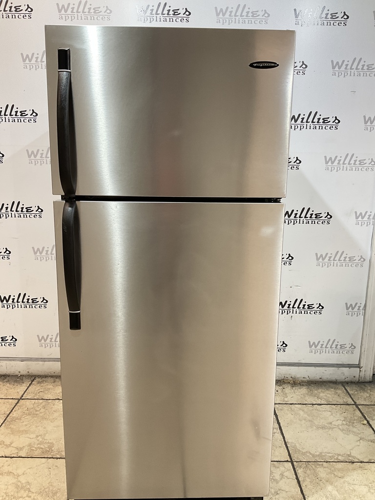 Frigidaire Refrigerator Top and Bottom 28 1/2” x 65” (Stainless Steel)