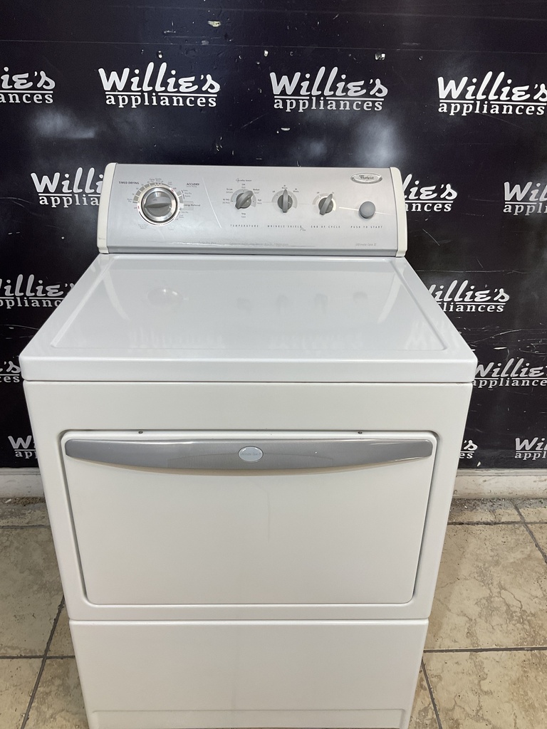 Whirlpool Electric Dryer 220volts (30 AMP) 29inches {4 prong} (white)