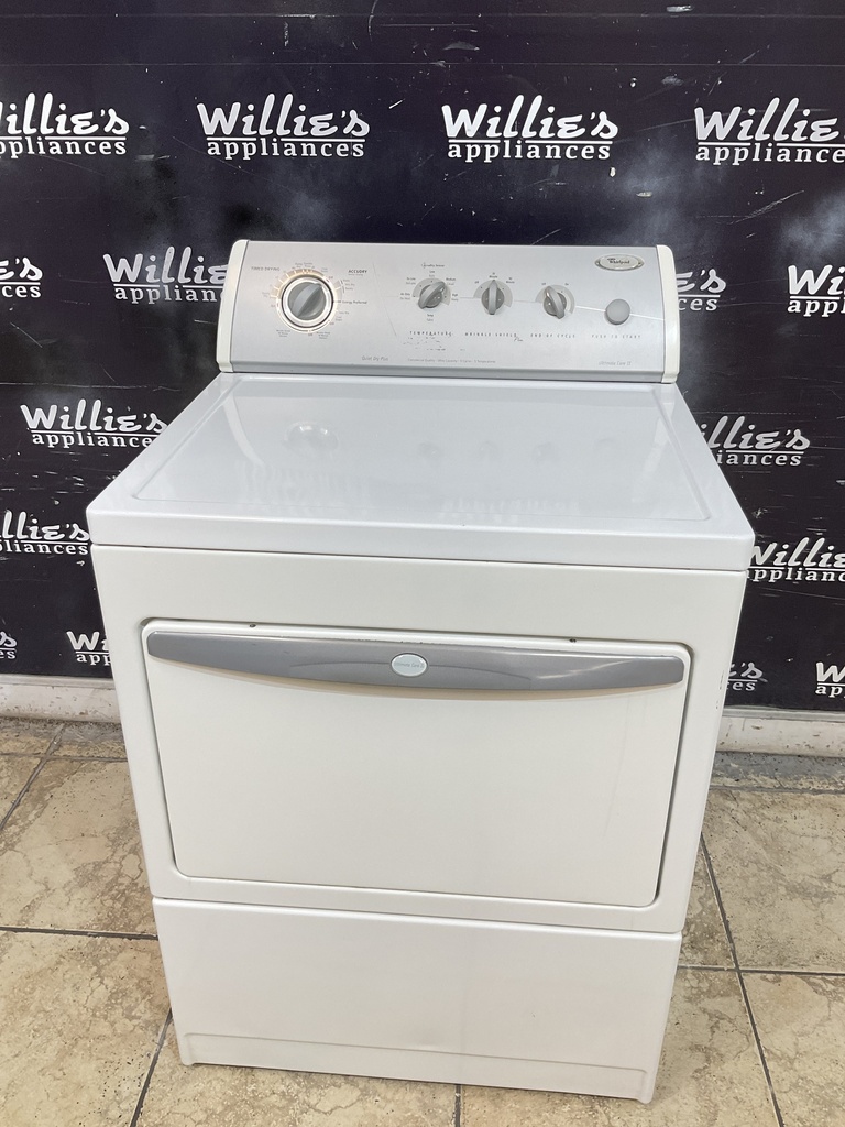 Whirlpool Electric Dryer 220volts (30 AMP) 29inches {3 prong} (white)