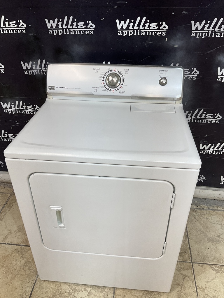 Maytag Electric Dryer 220volts (30 AMP) 29inches {3 prong} (White)