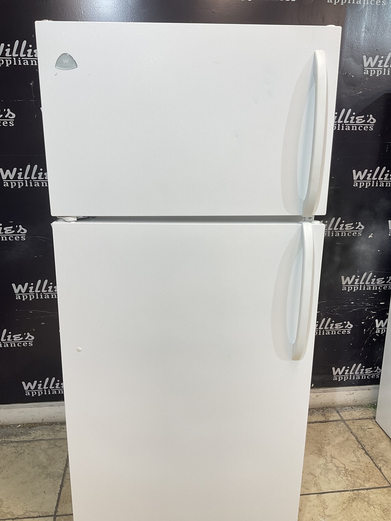 White Westinghouse Refrigerator Top and Bottom 30x65 1/2” (White) 