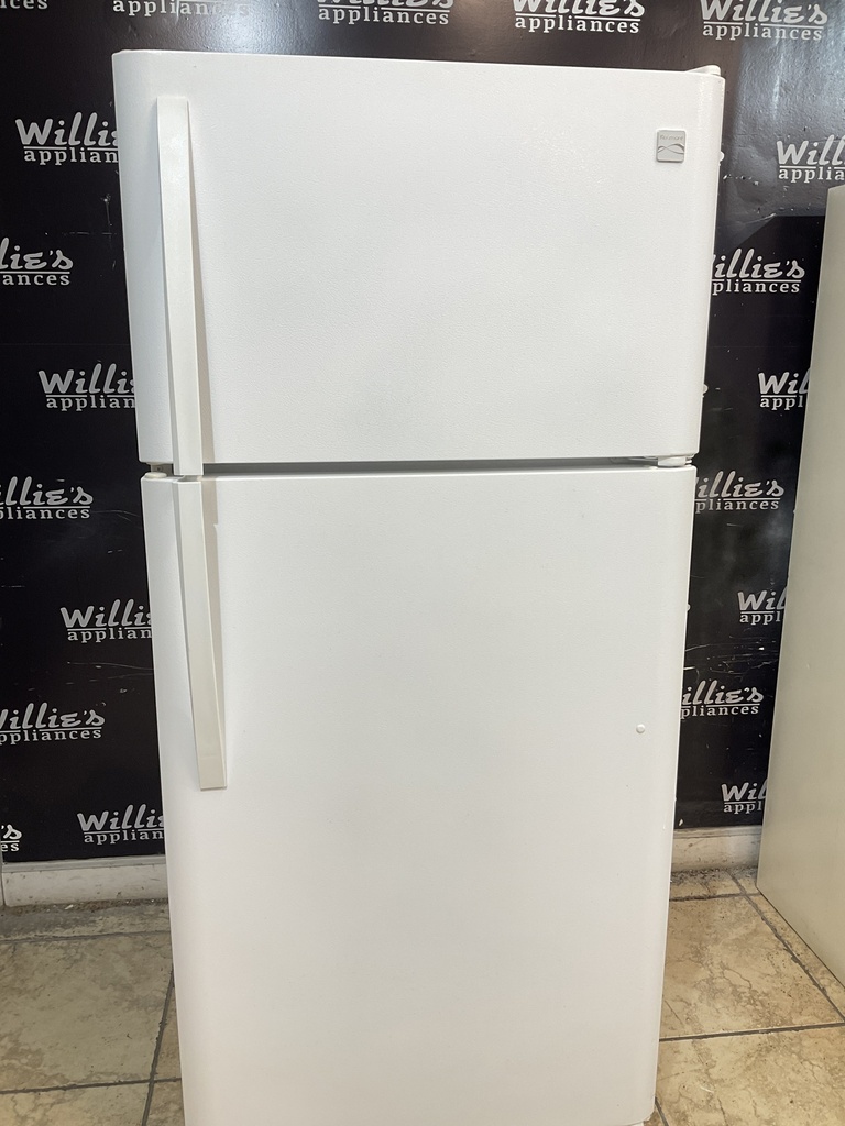 Kenmore Refrigerator Top and Bottom 30x66 (white) 
