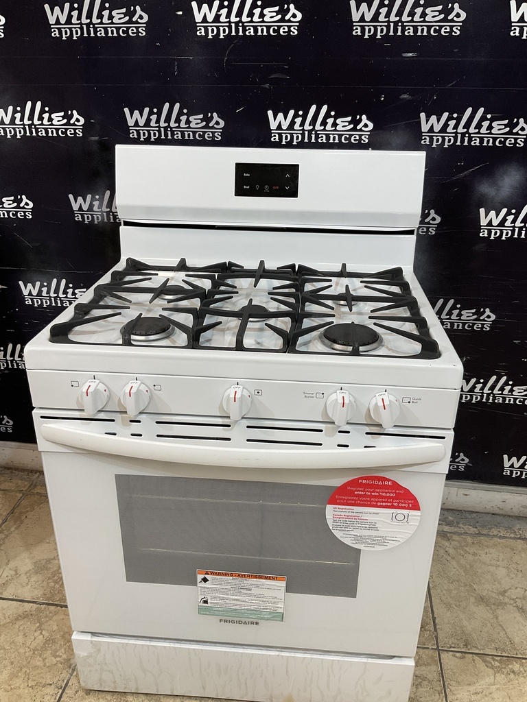Frigidaire Natural Gas Stove 30inches (White) 
