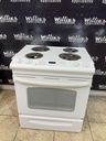Ge Electric Stove 220volts (40/50 AMP) 30inches {4 prong} (white) 