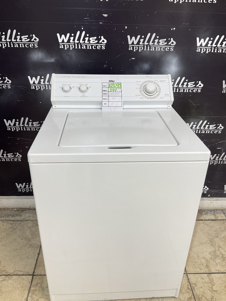 Whirlpool Washer Top-load 27inches (White) 