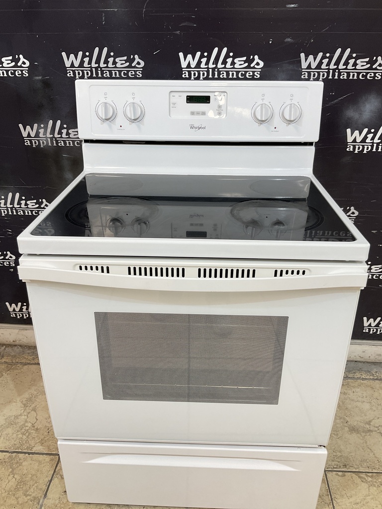 Whirlpool Electric Stove 220volts (40/50 AMP) 30inches {no cord} (White) 