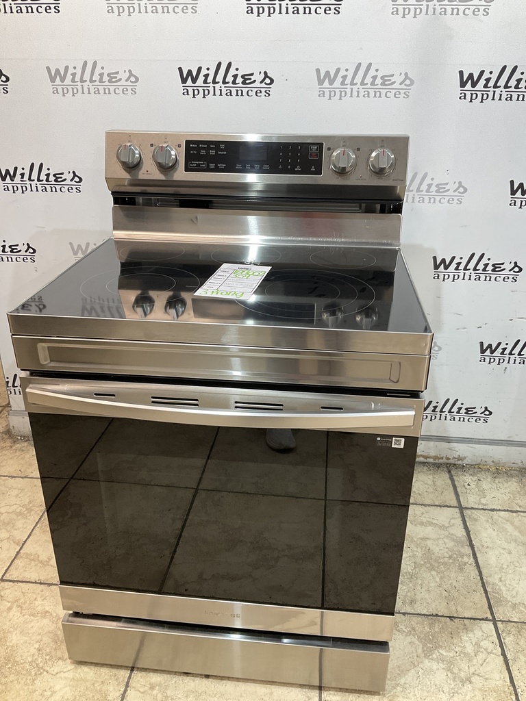 Samsung Electric Stove 220volts (40/50 AMP) 30inches {3 prong} (Stainless steel} 