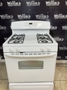 Ge Natural Gas Stove 30inches (White) 