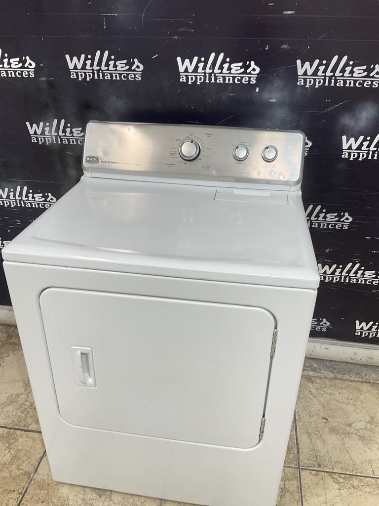 Maytag Electric Dryer 220volts (30 AMP) 29inches {4 prong} (White) 