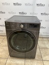 Lg Electric Dryer 220volts (30 AMP) 27inches {4 prong} (Dark Grey)