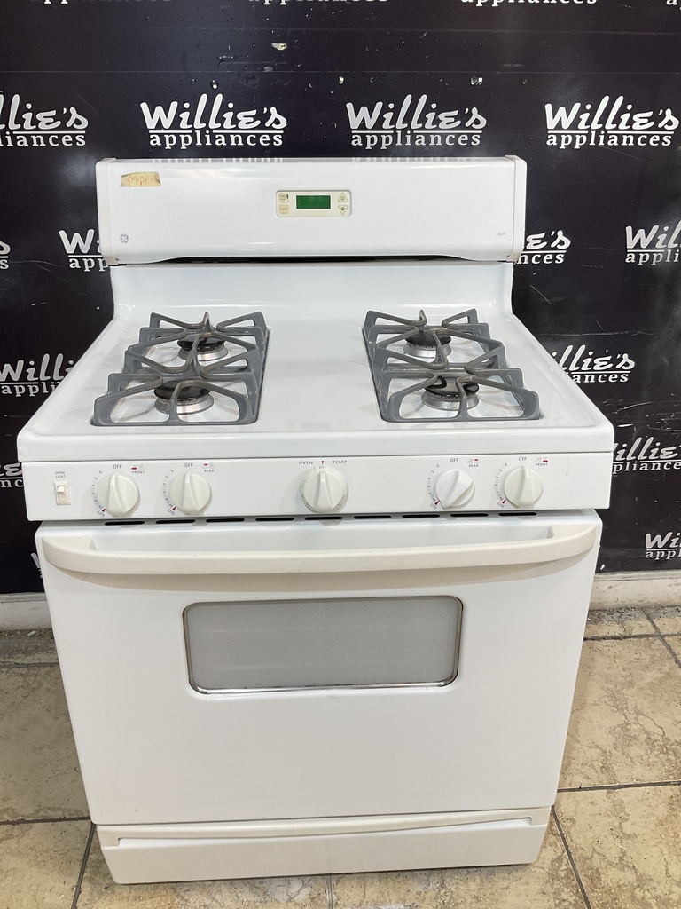 Ge Gas Propane Stove 30inches (White) 