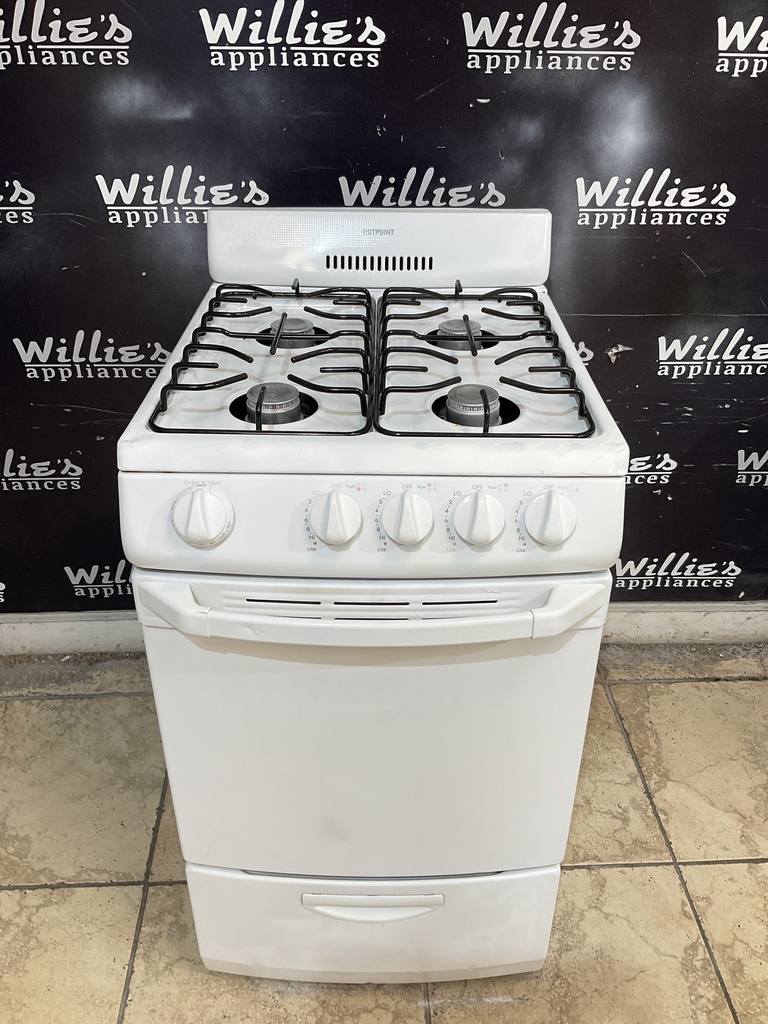 Hotpoint Natural Gas Stove 20inches (White)