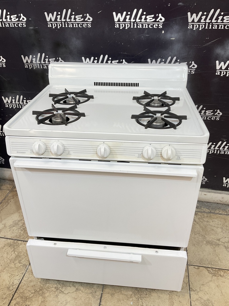 Premier Natural Gas Stove 30inches (White) 