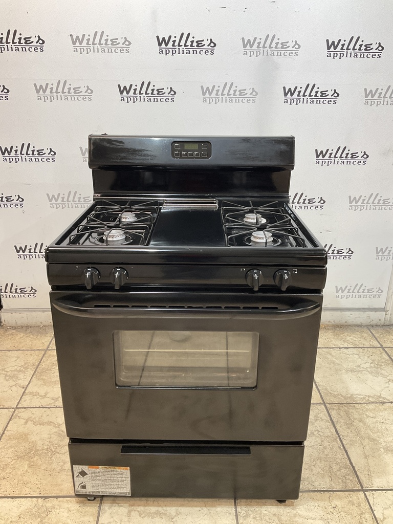 Frigidaire Natural Gas Stove 30inches (Black)