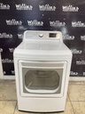 Lg Electric Dryer 220volts (30 AMP) 27inches {3 prong} (White) 