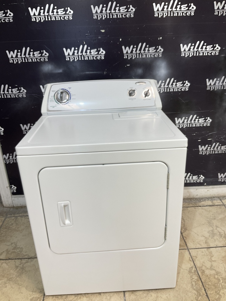 Whirlpool Electric Dryer 220volts (30 AMP) 29inches {3 prong} (White) 