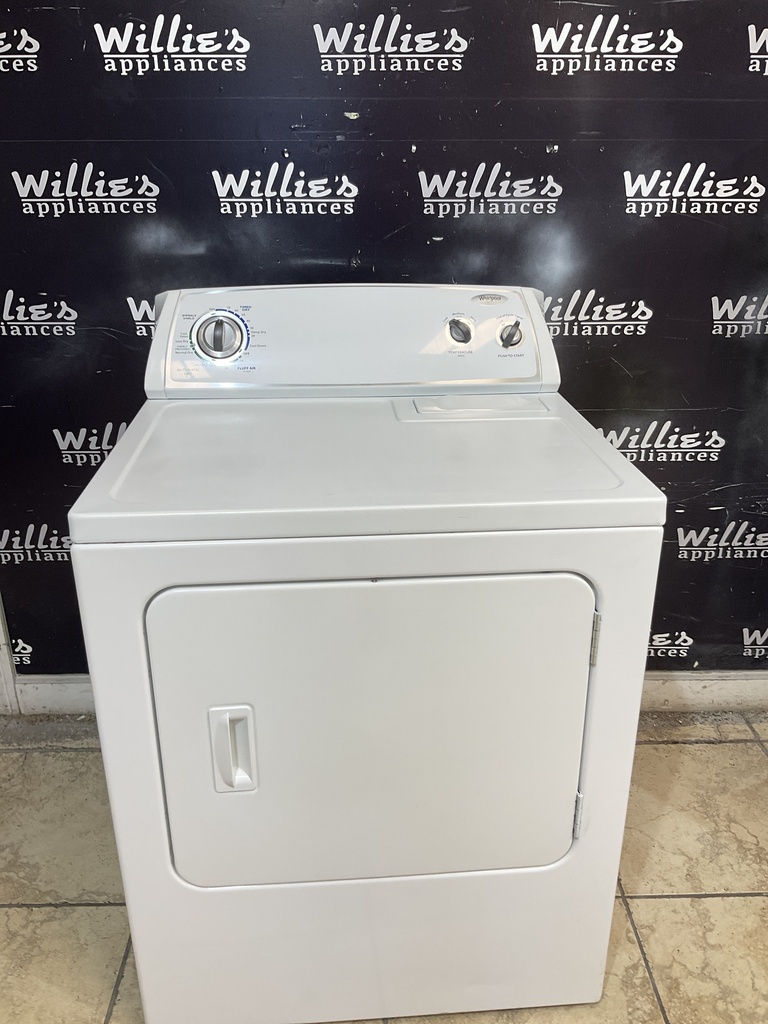 Whirlpool Electric Dryer 220volts (30 AMP) 29inches {3 prong} (White)