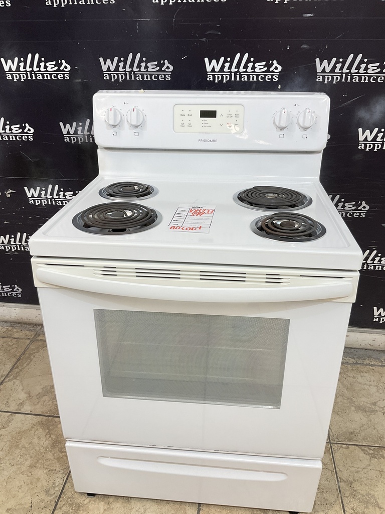 Frigidaire Electric Stove 30inches {no cord} 