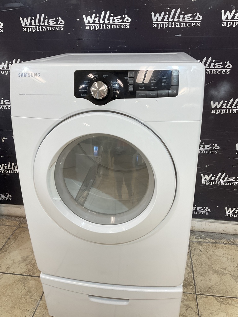 Samsung Electric Dryer 220volts (30 AMP) 27inches {3 prong} (White) 