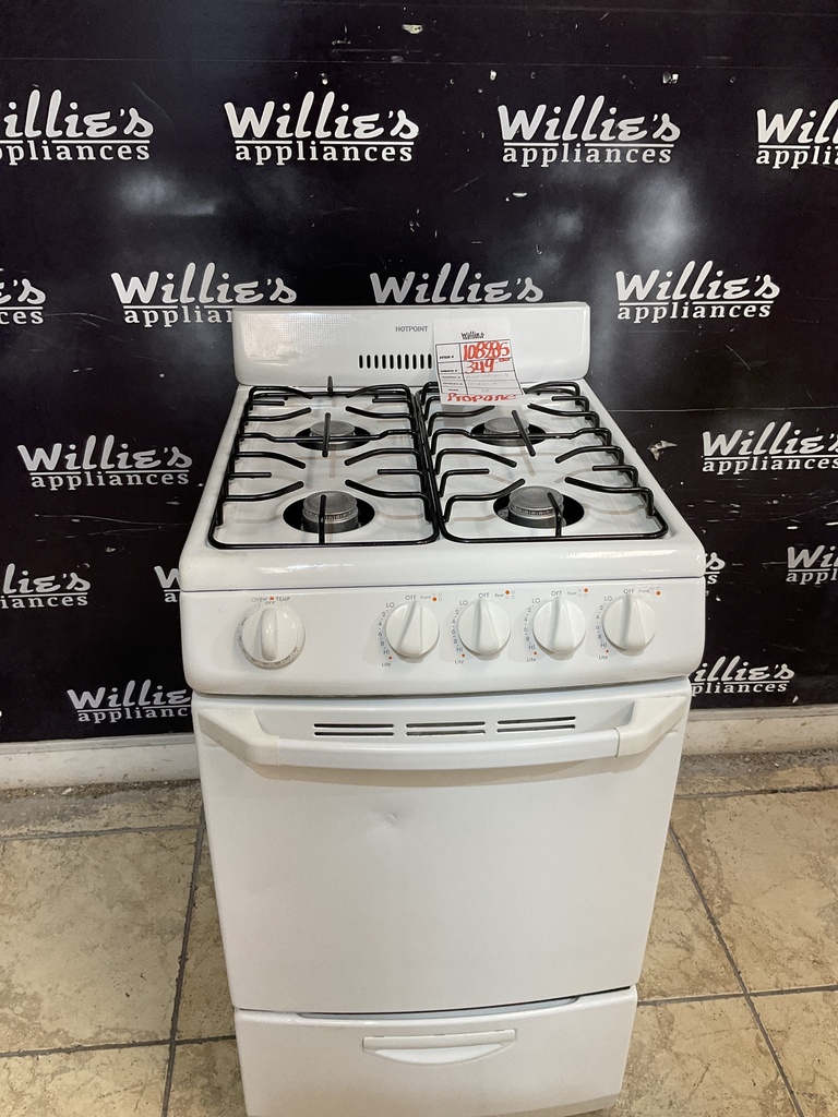Hotpoint Gas Propane Stove 20inches (White)