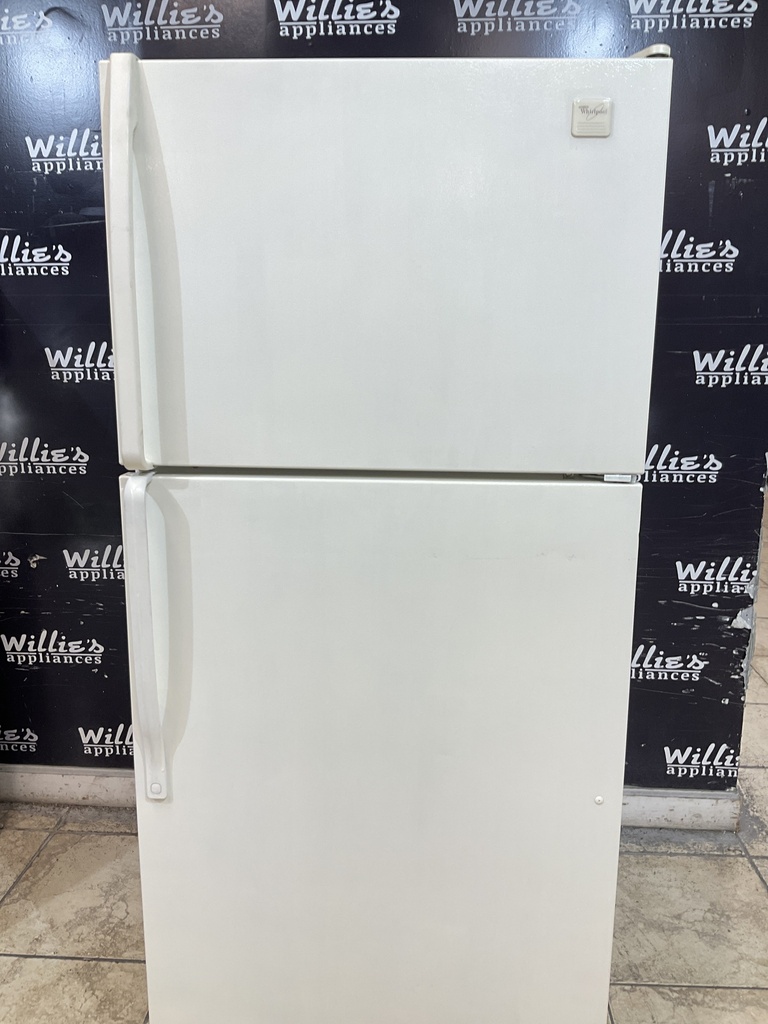 Whirlpool Refrigerator Top and Bottom 30x66 (Bisqque) 