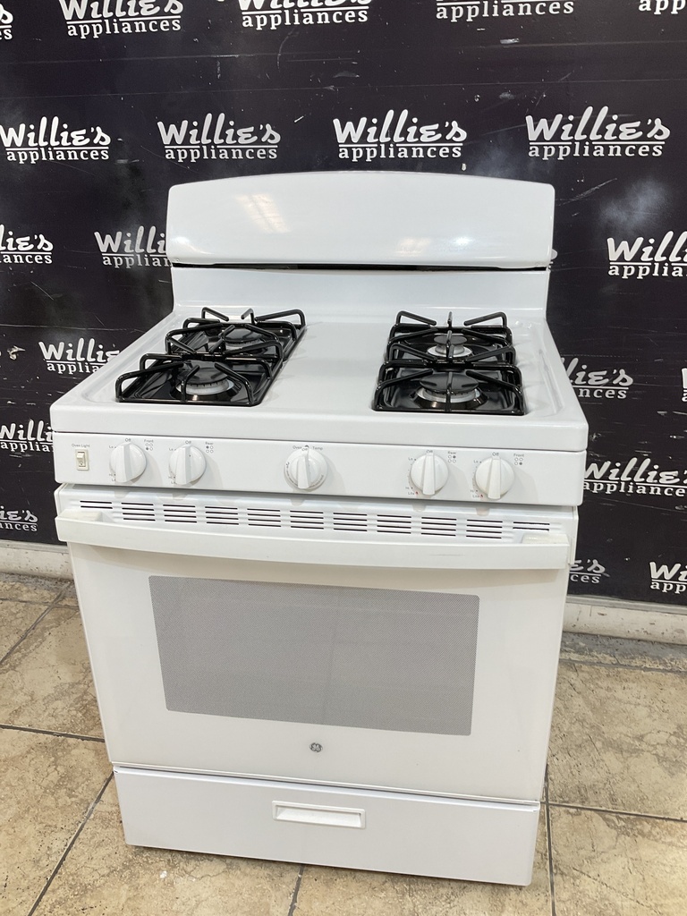 Ge Gas Propane Stove 30inches (White) 
