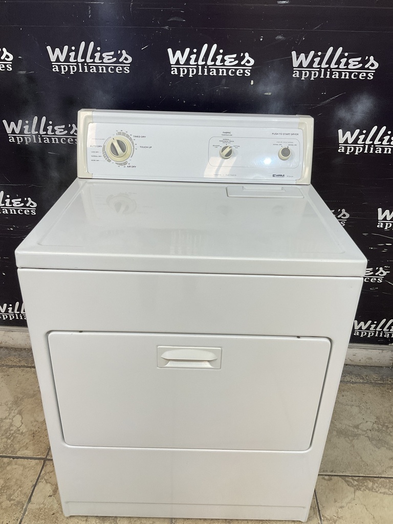 Kenmore Electric Dryer 220volts (30 AMP) 29inches {3 prong} (White) 
