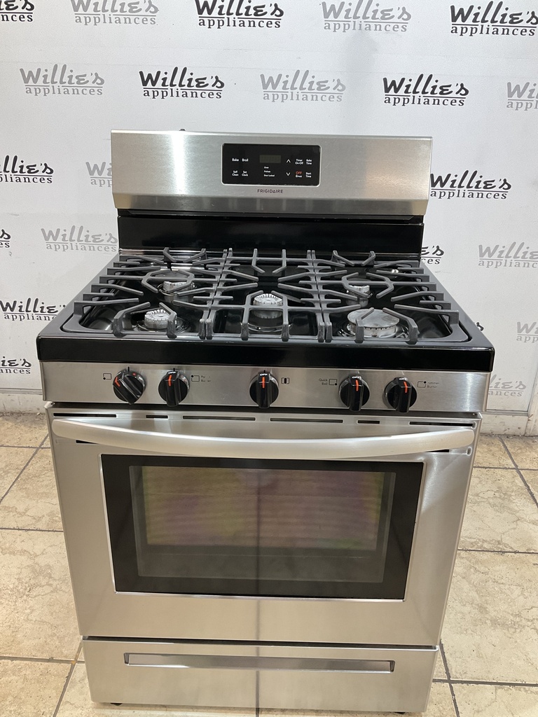 Frigidaire Natural Gas Stove 30inches (Stainless Steel) 