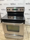 Ge Electric Stove 220volts (40/50 AMP) 30inches {3 prong} (Stainless steel)