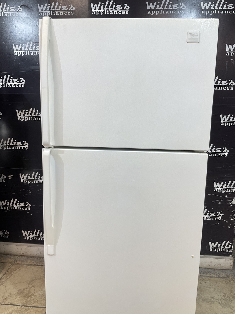 Whirlpool Refrigerator Top and Bottom 30x65 1/2” (White)