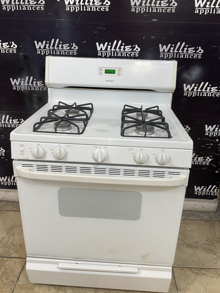 Hotpoint Natural Gas Stove 30inches (White) 